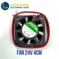 Fan DC 24V 4cm Kipas Cooling Fan 4 cm 24 V 24 Volt 24Volt 4x4 Mini