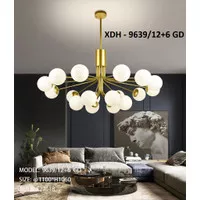 Lampu Gantung Ruang Tamu Ruang Makan Minimalis Nordic XDH 9639/12+6