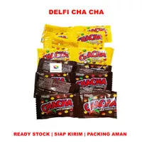 Delfi Cokelat Cha Cha Milk Chocolate / ChaCha Peanut RENCENG (isi 10 p