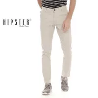 HIPSTER Celana Chino Panjang Pria Size Besar / Big Warna Light Khaki