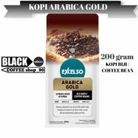Kopi Excelso Arabica Gold 200 Gram (biji kopi/coffee beans)