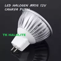 Lampu Halogen LED Spotlight 3W MR16 12V Cahaya Putih - MR16