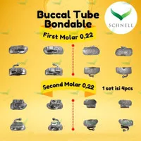 Buccal Tube/Bondable Buccal tube -Molar Roth (Denrum)