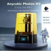 New Anycubic Photon M3 4K Plus, Printer 3D SLA LCD UV Resin High Speed