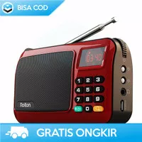 RADIO SPEAKER MINI PORTABLE ROLTON TF CARD USB CABEL LI-ION 1500MAH