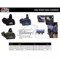 Abu Garcia WAIST BAG W3 - Tas Pinggang Abu Korea Domestik Market Ori