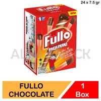 Wafer Rolls Fullo Vanilla Milk & Chocolate Kemasan Box (24 x 8 gram)
