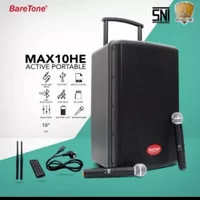 SPEAKER BARETONE MAX-10HE / MAX10HE / MAX 10 HE FREE STAND & MIC SHURE