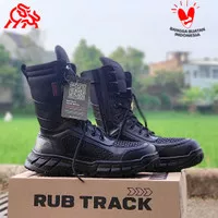 Sepatu safety PDL TNI ninja POLRI boots rubtrack original boa