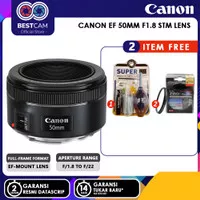 Canon Lensa EF 50mm f/1.8 STM Lens