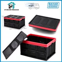 Kotak Box Bagasi Mobil Kotak Penyimpanan Barang Portable Model Lipat