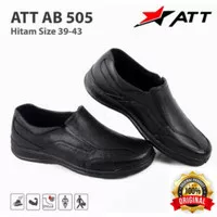 Sepatu Karet Pria ATT/ Sepatu Pantofel Karet Pria ATT AB 520 Hitam/Ant