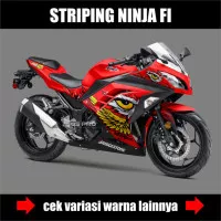 Decal Striping Motor Ninja 250 Fi Old / Decal Stiker Kawasaki Ninja Fi