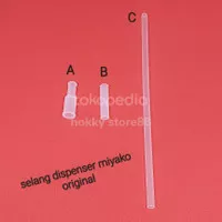 Selang Dispenser air Panas / Silikon kaku Dispenser Miyako Original