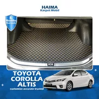 Haima Karpet Mobil Toyota Corolla Altis Tahun 2013-2017 Fullset Bagasi