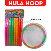 Mainan Olahraga Anak Dewasa Hula Hoop Holahoop Plastik Warna Warni