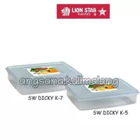 Lion Star : Box plastik serbaguna dicky K 7 dan dicky K 5 / donat