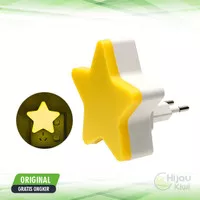 Lampu Tidur Anak Lucu Karakter Bintang Hemat Listrik Star Night LED