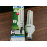 Lampu Philips Esential 23 wat 23 W 23 W Putih
