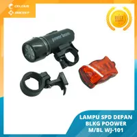 Lampu Senter Sepeda Depan & Belakang Power Beam (Lampu M/BL WJ 101)