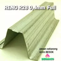 RENG BAJA RINGAN R28 0,4mm FULL / BATTEN RENG / KANAL B / RENG BAJA