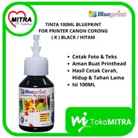 Tinta Canon BLUEPRINT Refill For Printer Canon 100ml Black - Hitam CP