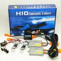 Bohlam h11 6000k headlight HID xenon 2 pcs 12volt 55watt putih ballast
