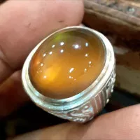 cincin batu AKIK SOLAR ACEH top luster top giwang