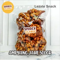 Ampyang Jahe 500GR Kualitas Premium / Ampyang Kacang Gula Jawa / SOLO