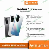 Redmi 10 Ram 6/128 Garansi resmi REDEMI 10 2022 RAM 6/128 Gb