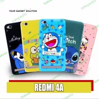 Softcase Xiaomi Redmi 4A Karakter Doraemon hello Kitty stich Keropi