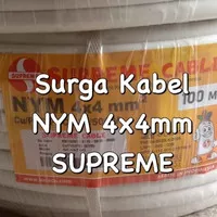 NYM 4x4mm SUPREME/ kabel kawat 4 x 4mm/ kabel 4x4/ 4 x 4/ KABEL indoor