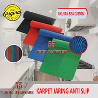 KESET KARPET KARET PVC ANTI SLIP KAMAR MANDI 40 X 60 VARIAN WARNA