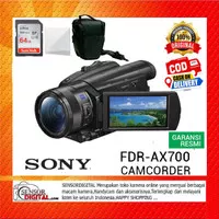 Handycam Sony FDR-AX700 4K Camcorder Professional AX-700 - PAKET