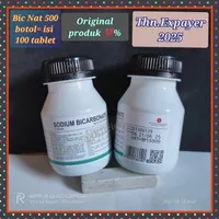 Bic Nat 500mg -Natrium Bicarbonate/Sodium Bicarbonate - btl 100 tablet