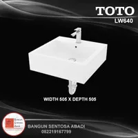 WASTAFEL TOTO LW 640 J / WASTAFEL SET TOTO / WASTAFEL BODY ONLY