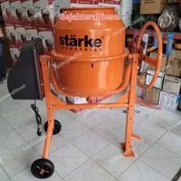 Molen pengaduk semen beton STARKE CS120 Liter concrate mixer