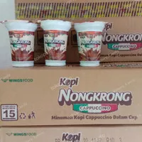 KOPI NONGKRONG Rasa cappuccino 24X150ml (isi 24 gelas)