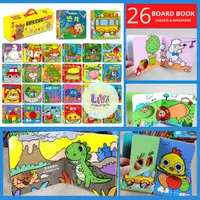 26 Board Book First Learning & Knowledge Bayi Balita Inggris Mandarin