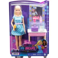 Barbie Big City Big Dreams Malibu Doll & Dressing Room Playset GYG39