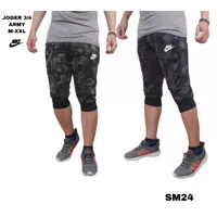 Celana Panjang 3/4 Joger / Training Army DriFit Olahraga NIKE SM24