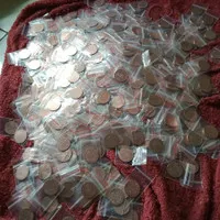 Koin Uang Benggol 1 Cent Nederland Indie Satu Sen Uang Kuno Belanda