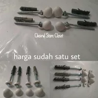 baut closet duduk tutup baut closet duduk baut universal baut 10 ml