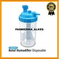 Botol Humidifier Tempat Air Regulator Tabung Oksigen