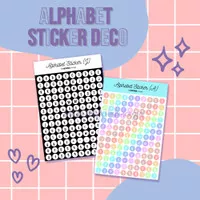 Alphabet Decoration Sticker Custom Kpop Photocard Polaroid Album Plan