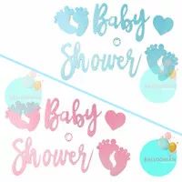 Banner Baby Shower Latin/Banner Flag Baby/Backdrop Baby Girl/Boy