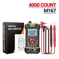 Pengukur Arus Listrik AC/DC Digital Multimeter True RMS Voltage Tester