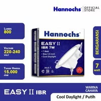 Promo Easy 7W IB Panel Bulat Putih Lampu Downlight LED Hannochs EASY 7
