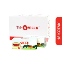 Teh Villa, Teh Hitam Celup Kotak (Mini Karton) - Black Tea, Teh Hitam