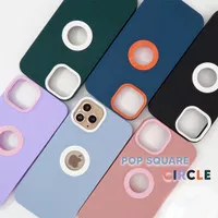 Pop Square Circle case iphone premium casing